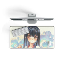 Load image into Gallery viewer, Mieruko-chan Mouse Pad (Desk Mat) On Desk
