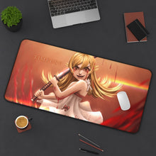 Load image into Gallery viewer, Monogatari (Series) Mouse Pad (Desk Mat) On Desk
