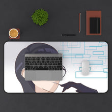 Load image into Gallery viewer, Summer Time Rendering Hizuru Minakata Mouse Pad (Desk Mat) With Laptop
