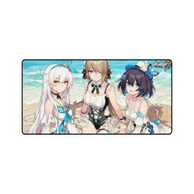 Load image into Gallery viewer, Anime Girls, Beach, Honkai Impact 3rd, Kiana, Rita, Seele, Mouse Pad (Desk Mat)
