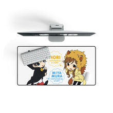 Load image into Gallery viewer, Hori-san To Miyamura-kun Mouse Pad (Desk Mat) On Desk
