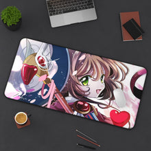 Load image into Gallery viewer, Cardcaptor Sakura Sakura Kinomoto Mouse Pad (Desk Mat) On Desk
