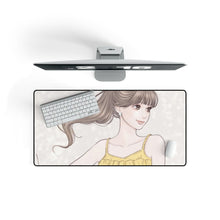 Load image into Gallery viewer, Anime Girl Mouse Pad (Desk Mat) On Desk
