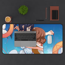 Load image into Gallery viewer, Sound! Euphonium Kumiko Oumae, Reina Kousaka Mouse Pad (Desk Mat) With Laptop
