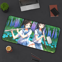 Load image into Gallery viewer, Sound! Euphonium Mizore Yoroizuka, Nozomi Kasaki Mouse Pad (Desk Mat) On Desk
