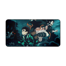 Load image into Gallery viewer, Tanjirou and Nezuko Mouse Pad (Desk Mat)
