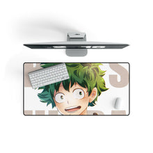 Load image into Gallery viewer, My Hero Academia Izuku Midoriya Mouse Pad (Desk Mat) On Desk

