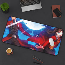 Load image into Gallery viewer, Archer, Rin Tohsaka Mouse Pad (Desk Mat) On Desk
