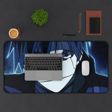 Load image into Gallery viewer, Black Reaper Mouse Pad (Desk Mat) With Laptop
