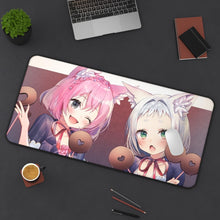 Load image into Gallery viewer, Anime Original Mouse Pad (Desk Mat) On Desk
