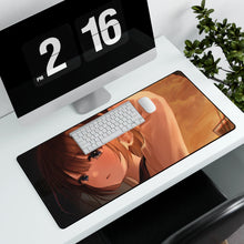 Load image into Gallery viewer, Anime Girl Mouse Pad (Desk Mat) With Laptop
