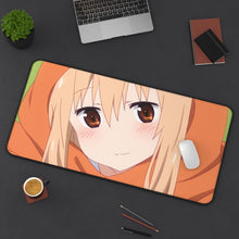 Load image into Gallery viewer, Umaru-chan Mouse Pad (Desk Mat) On Desk
