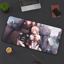 Load image into Gallery viewer, Adlet and Nashetania Mouse Pad (Desk Mat) On Desk
