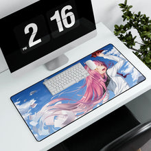 Load image into Gallery viewer, Anime Girl Mouse Pad (Desk Mat) With Laptop
