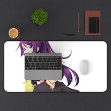 Load image into Gallery viewer, Monogatari (Series) Mouse Pad (Desk Mat) With Laptop
