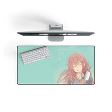 Load image into Gallery viewer, Koe No Katachi Shouko Nishimiya Mouse Pad (Desk Mat) On Desk
