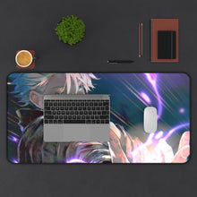 Load image into Gallery viewer, Satoru Gojo Mouse Pad (Desk Mat) Background
