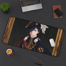 Load image into Gallery viewer, Black Butler Ciel Phantomhive Mouse Pad (Desk Mat) On Desk
