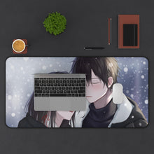 Load image into Gallery viewer, My Teen Romantic Comedy SNAFU Hachiman Hikigaya, Yukino Yukinoshita Mouse Pad (Desk Mat) With Laptop
