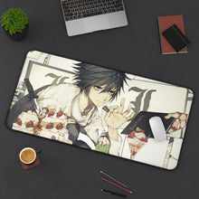 Load image into Gallery viewer, Anime Death Note Mouse Pad (Desk Mat) On Desk
