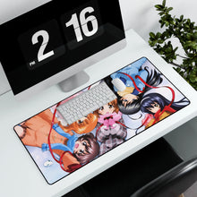 Load image into Gallery viewer, Girls und Panzer Mouse Pad (Desk Mat) With Laptop
