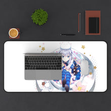 Load image into Gallery viewer, Is The Order A Rabbit? Mouse Pad (Desk Mat) With Laptop
