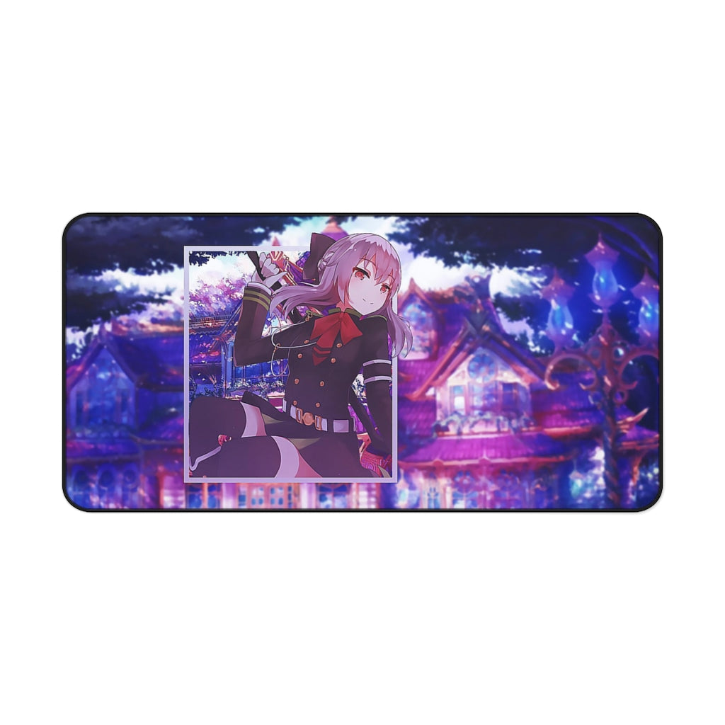 Shinoa Hīragi Mouse Pad (Desk Mat)