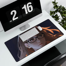 Load image into Gallery viewer, Anime Girl Mouse Pad (Desk Mat) With Laptop

