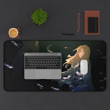Load image into Gallery viewer, Angels Of Death Rachel Gardner Mouse Pad (Desk Mat) With Laptop
