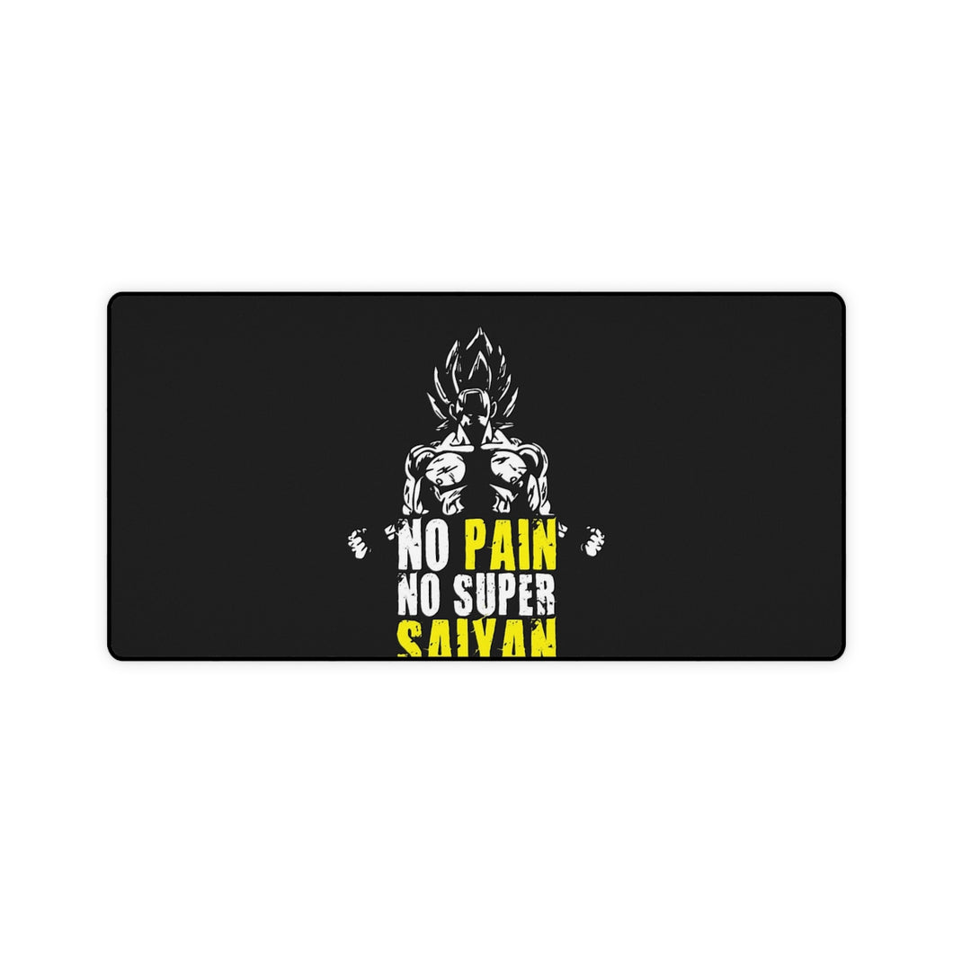 No Pain No Super Saiyan Mouse Pad (Desk Mat)