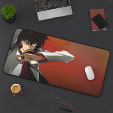 Load image into Gallery viewer, Linebarrels of Iron Mouse Pad (Desk Mat) On Desk
