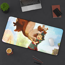 Load image into Gallery viewer, Anime Pokémon Mouse Pad (Desk Mat) On Desk

