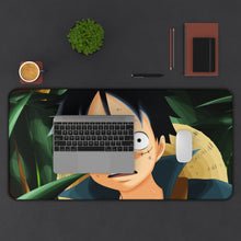 Load image into Gallery viewer, One Piece Monkey D. Luffy Mouse Pad (Desk Mat) Background
