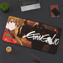 Load image into Gallery viewer, Neon Genesis Evangelion Mouse Pad (Desk Mat) On Desk
