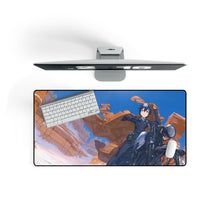 Load image into Gallery viewer, Kino's Journey Mouse Pad (Desk Mat) On Desk
