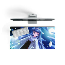 Load image into Gallery viewer, Anime Looking Up at the Half-Moon Mouse Pad (Desk Mat) On Desk
