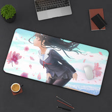 Load image into Gallery viewer, Saekano: How To Raise A Boring Girlfriend Mouse Pad (Desk Mat) On Desk
