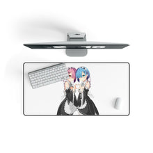 Load image into Gallery viewer, Anime Re:ZERO -Starting Life in Another World- Mouse Pad (Desk Mat) On Desk
