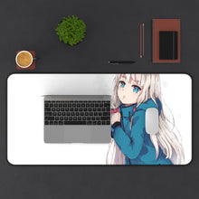 Load image into Gallery viewer, EroManga-Sensei Mouse Pad (Desk Mat) With Laptop
