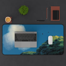 Load image into Gallery viewer, Laputa: Castle in the Sky Mouse Pad (Desk Mat) With Laptop
