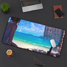 Load image into Gallery viewer, Anime Girl Mouse Pad (Desk Mat) On Desk
