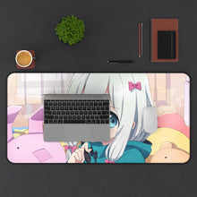 Load image into Gallery viewer, EroManga-Sensei Mouse Pad (Desk Mat) With Laptop

