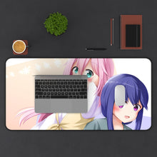 Load image into Gallery viewer, Laid-Back Camp Mouse Pad (Desk Mat) With Laptop
