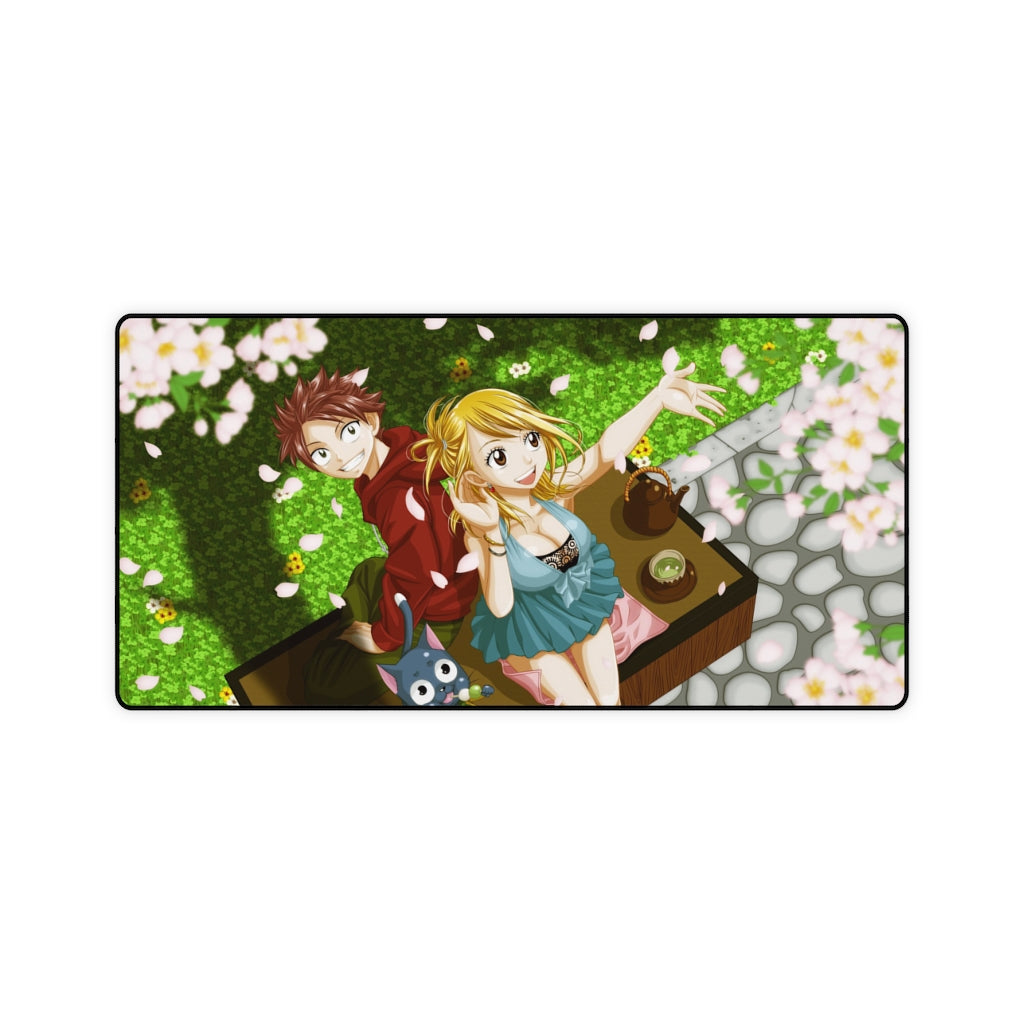 Fairy Tail Natsu Dragneel, Lucy Heartfilia Mouse Pad (Desk Mat)