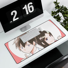 Load image into Gallery viewer, My Senpai is Annoying Mouse Pad (Desk Mat) With Laptop
