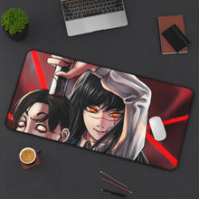 Load image into Gallery viewer, Anime Chainsaw Man Mouse Pad (Desk Mat) On Desk
