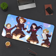 Load image into Gallery viewer, Sound! Euphonium Kumiko Oumae, Reina Kousaka, Hazuki Katou, Sapphire Kawashima Mouse Pad (Desk Mat) On Desk
