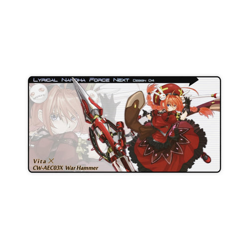 Magical Girl Lyrical Nanoha Mouse Pad (Desk Mat)