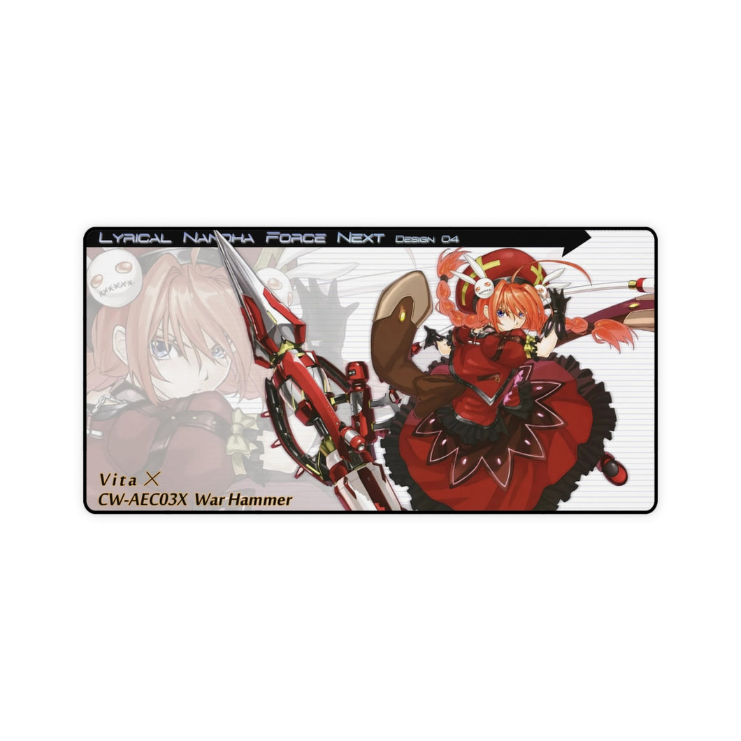 Magical Girl Lyrical Nanoha Mouse Pad (Desk Mat)