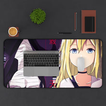 Load image into Gallery viewer, Angels Of Death Rachel Gardner Mouse Pad (Desk Mat) With Laptop
